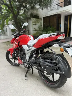 New TVS Apache RTR 160 4V 2026 Red