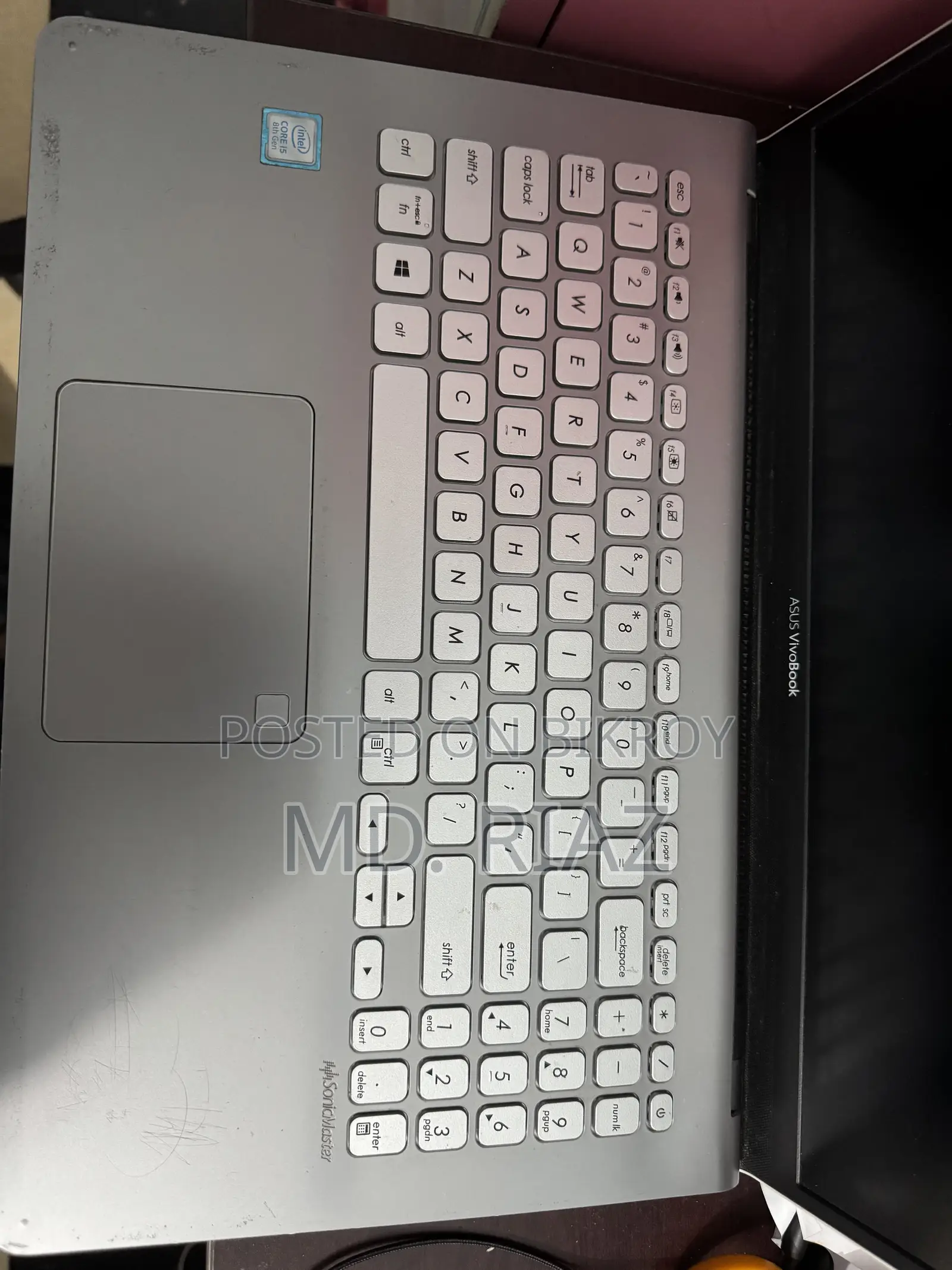 Laptop Asus VivoBook S15 S530UN 8GB Intel Core i5 HDD+SSD 1T