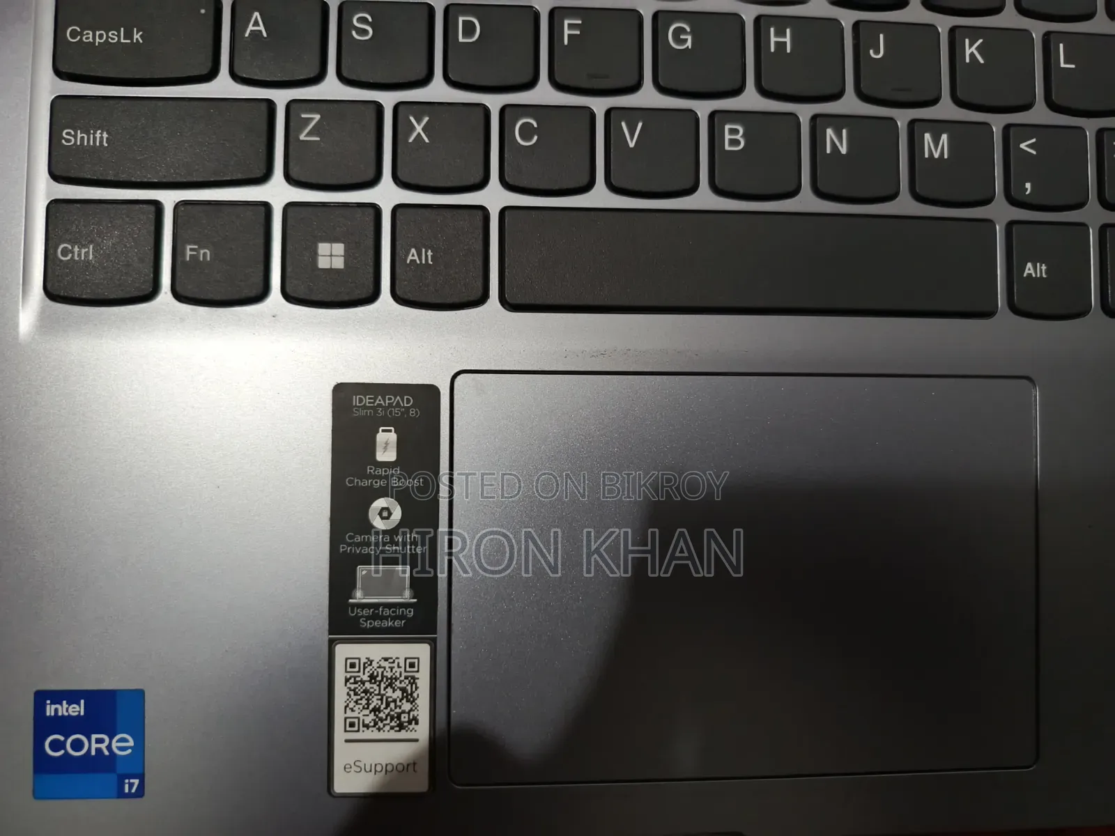 Laptop Lenovo Ideapad 3 16GB Intel Core i7 SSD 512GB