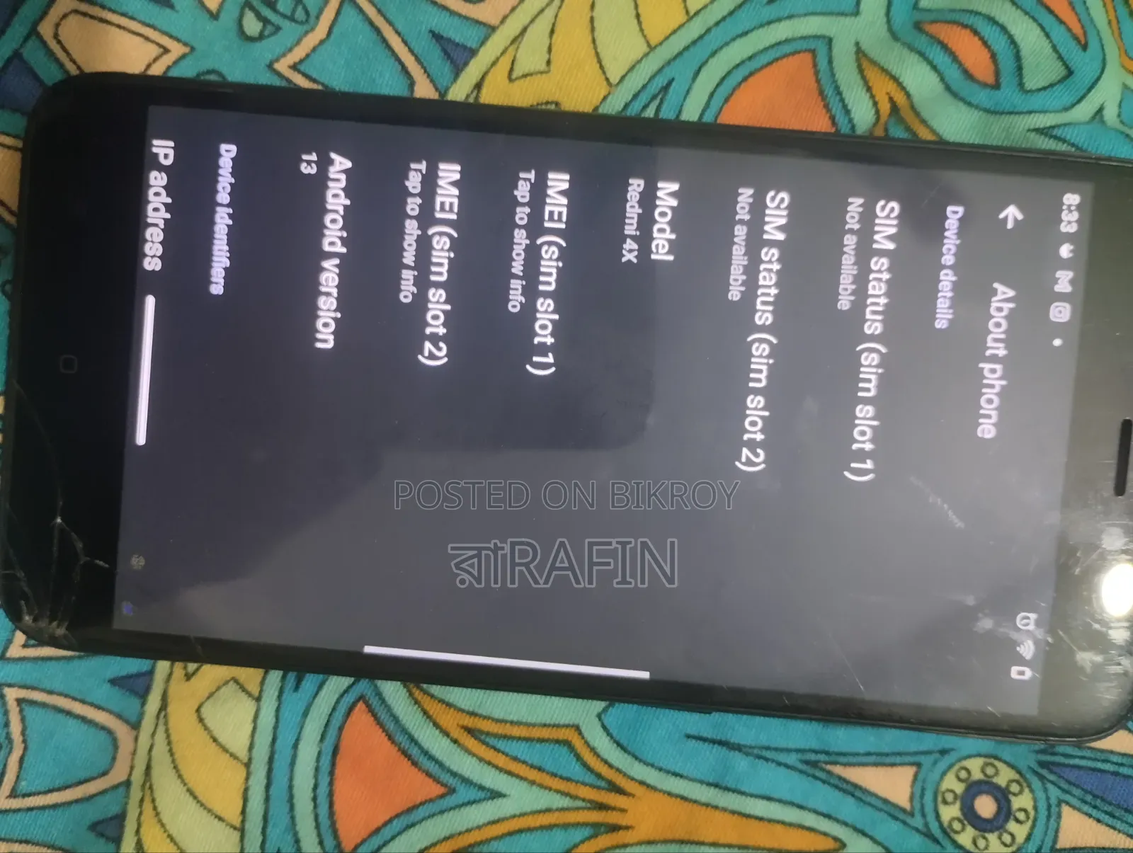 Xiaomi Redmi 4 (4X) 32 GB Black
