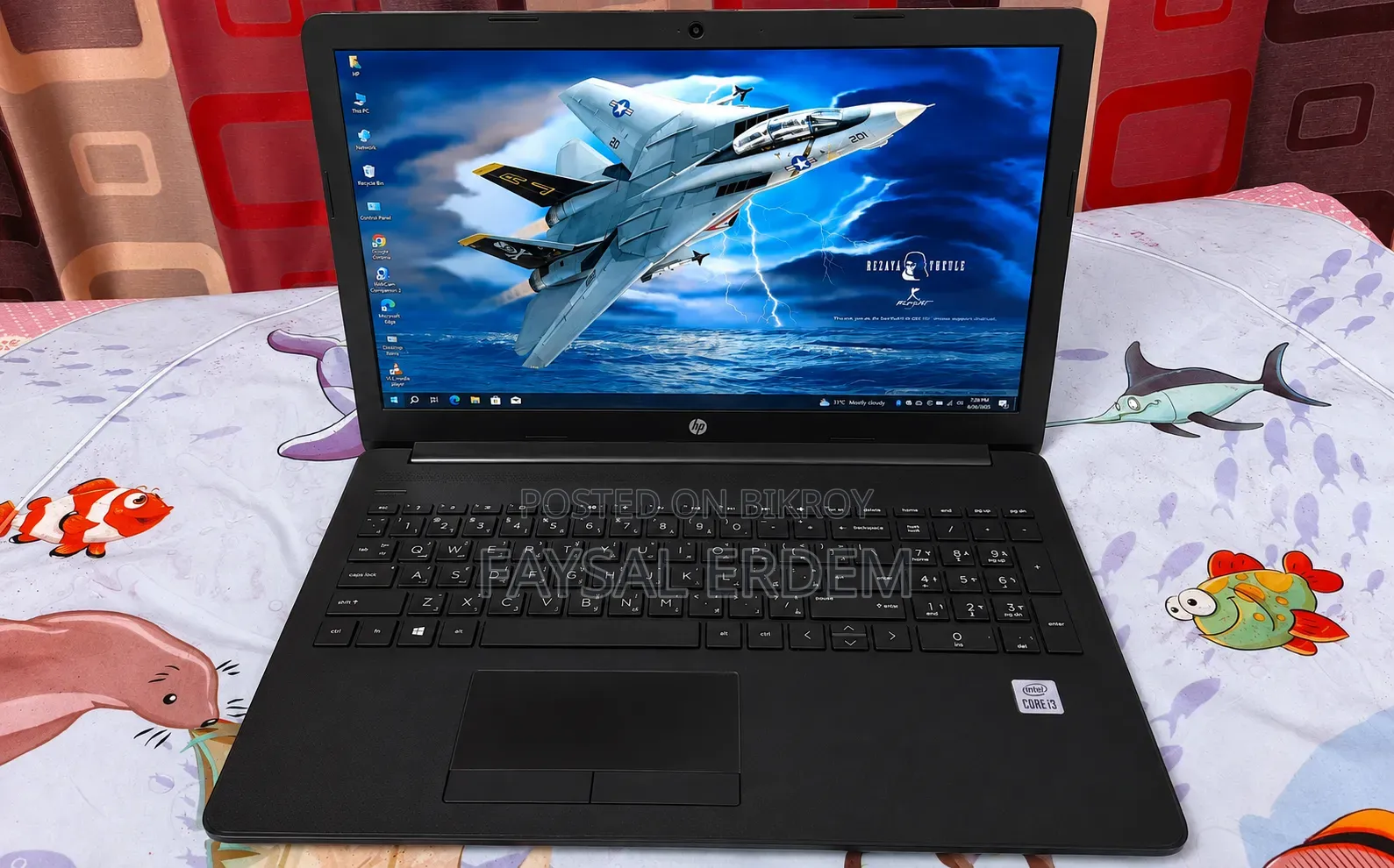Laptop HP 8GB Intel SSHD (Hybrid) 1T