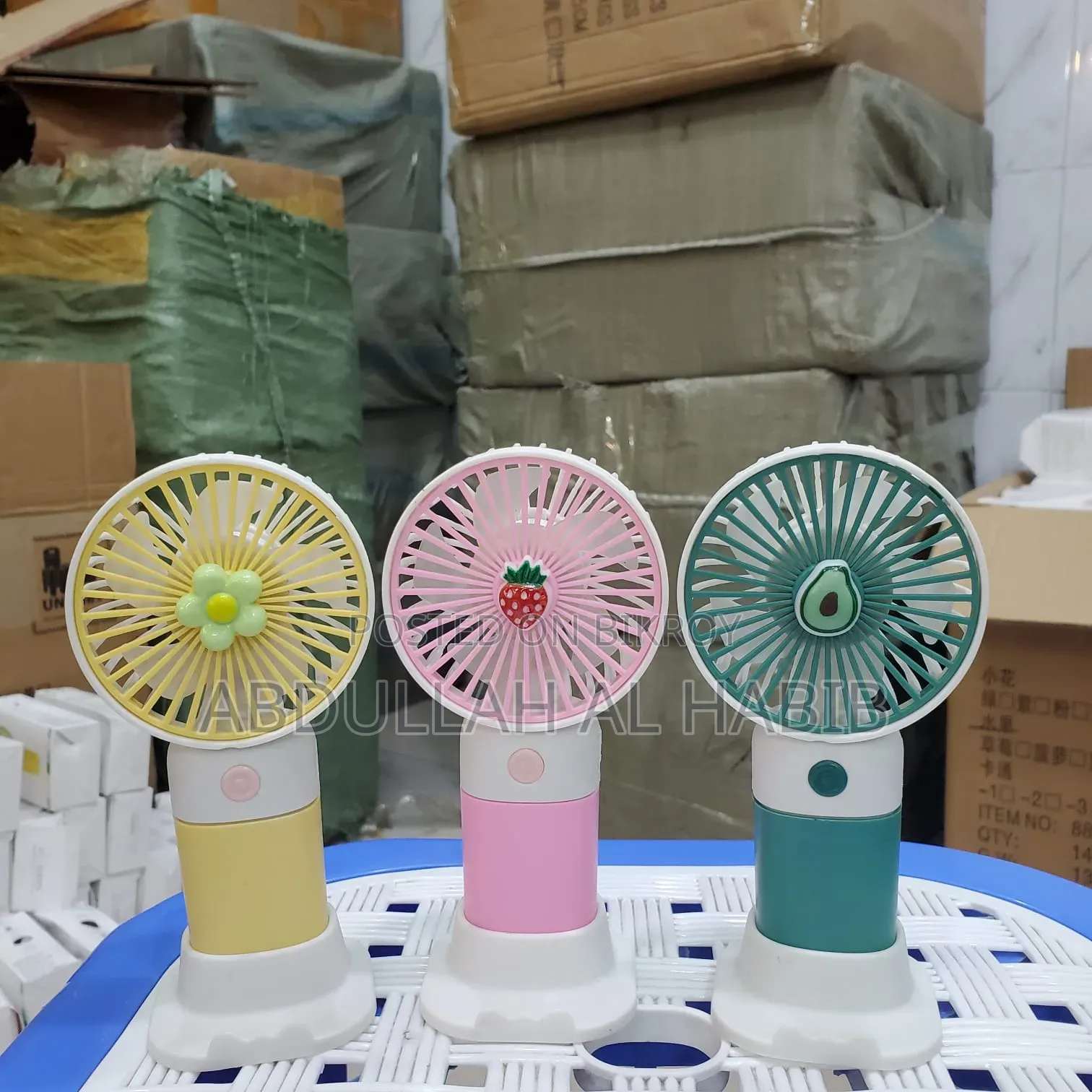 Mini Hand Rechargable Fan