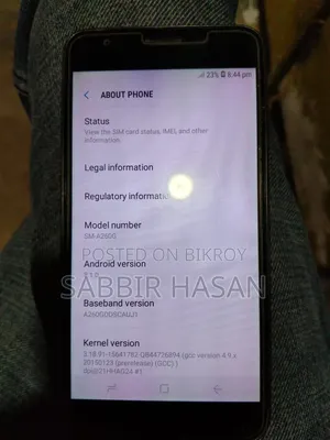 Samsung Galaxy A2 Core 16 GB Black