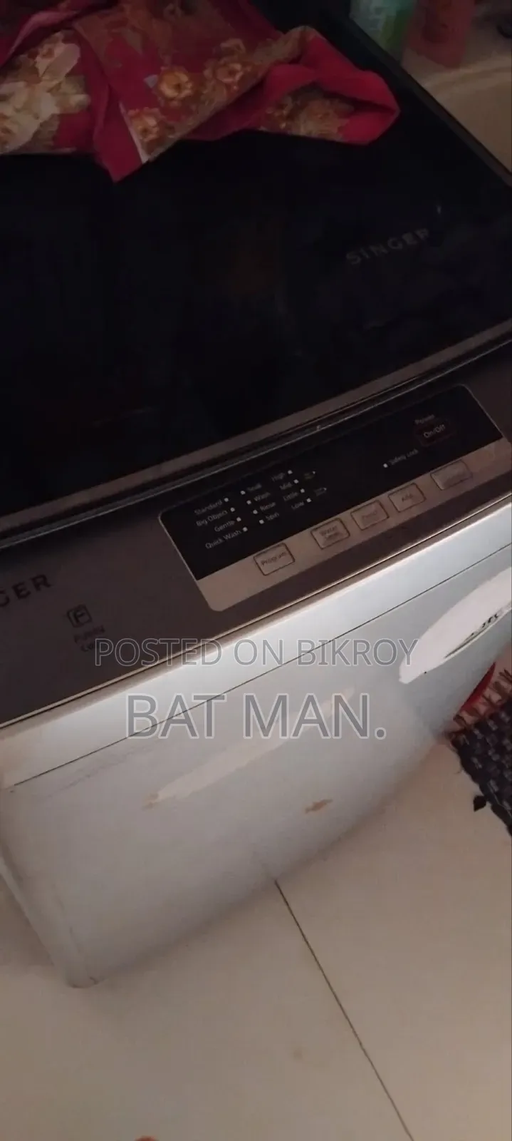 Singer Washing Machine