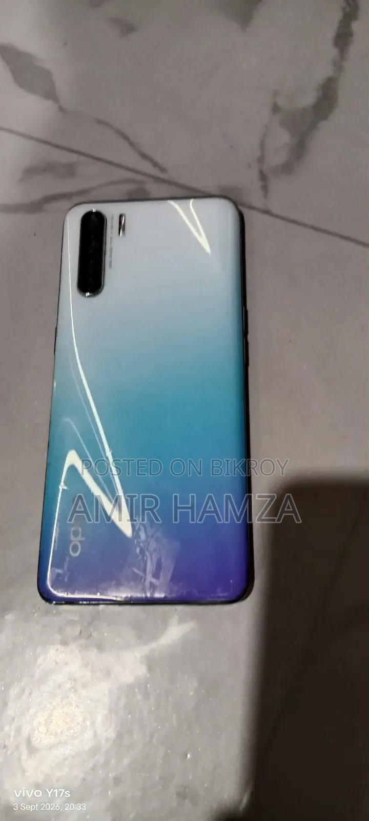 Oppo F15 256 GB Green