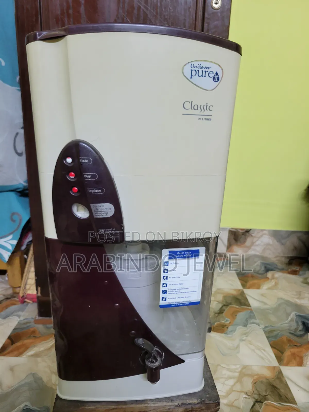 Uniliver Pure It Classic 23 Litres Water Purifier