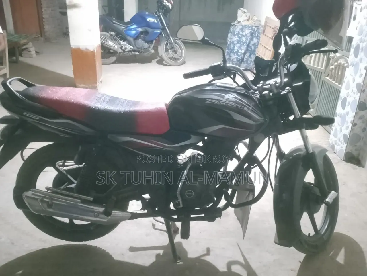 Bajaj Discover 100 2016 Black