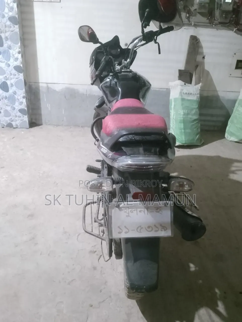 Bajaj Discover 100 2016 Black