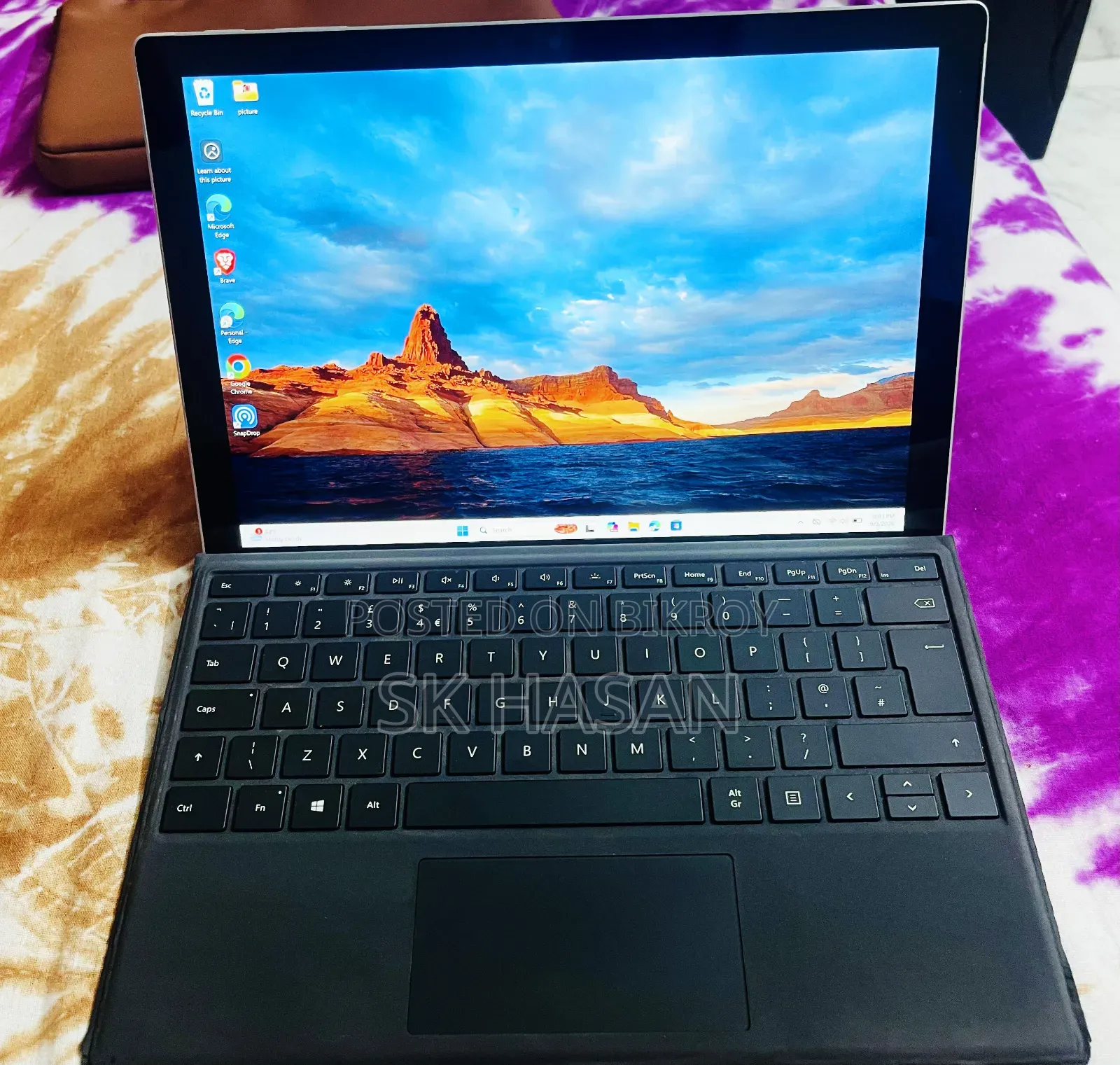 New Laptop Microsoft Surface Pro 6 8GB Intel Core i5 SSD 256GB