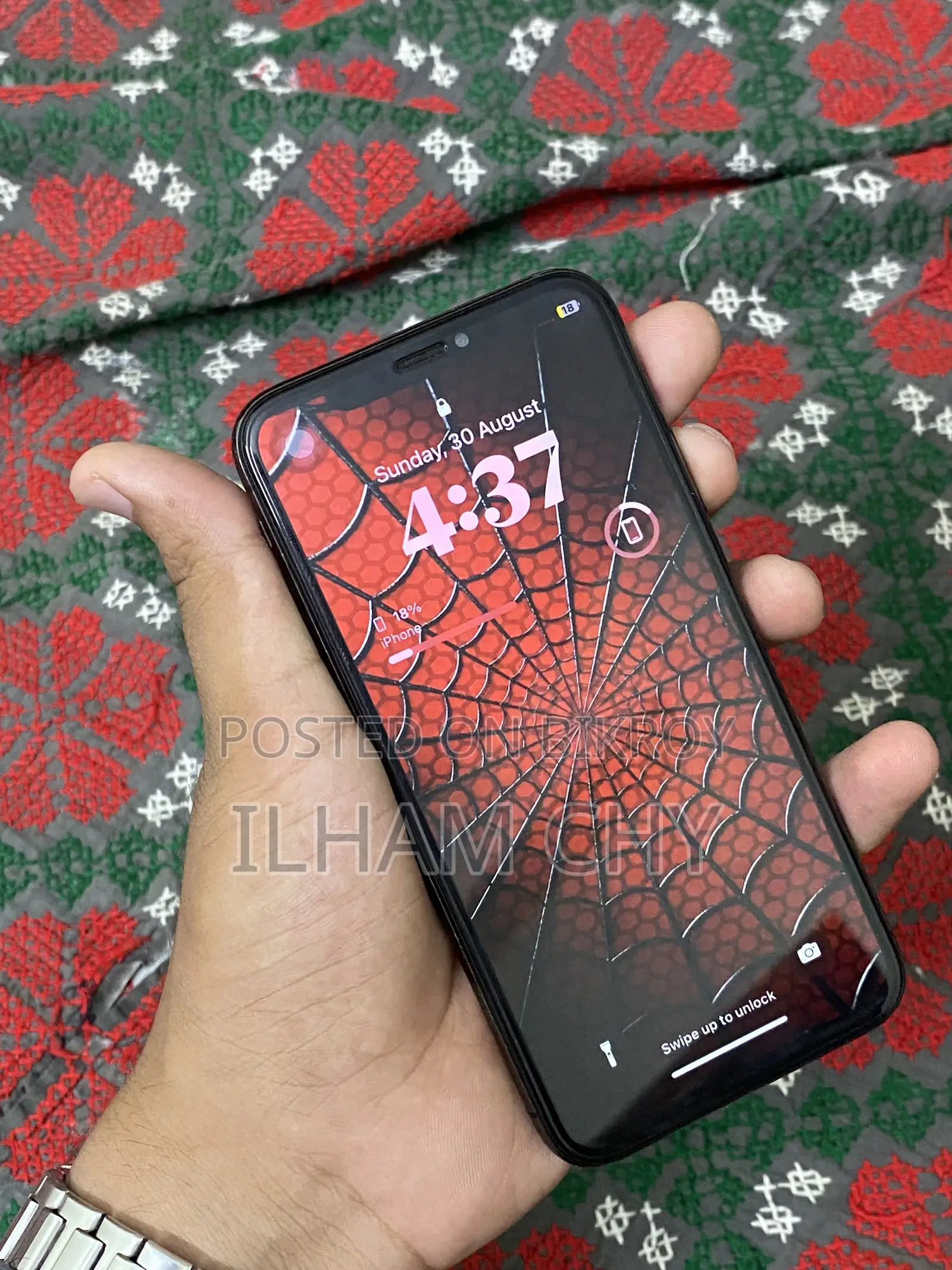 Apple iPhone X 256 GB Black