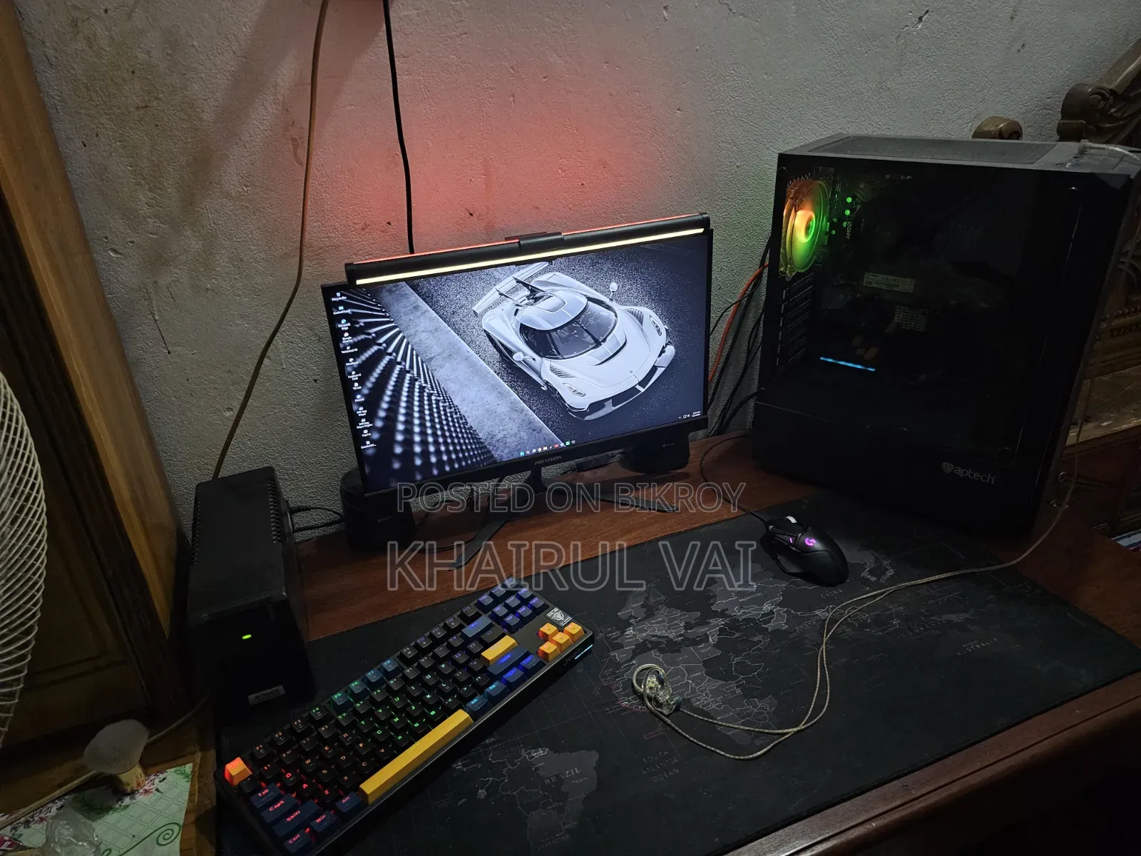 Desktop Computer MSI 16GB AMD Ryzen 5 SSD 256GB