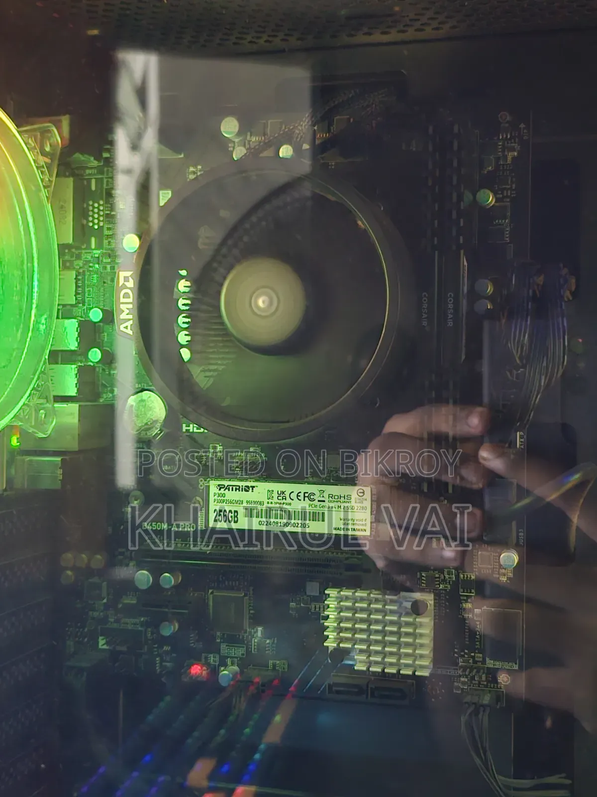 Desktop Computer MSI 16GB AMD Ryzen 5 SSD 256GB