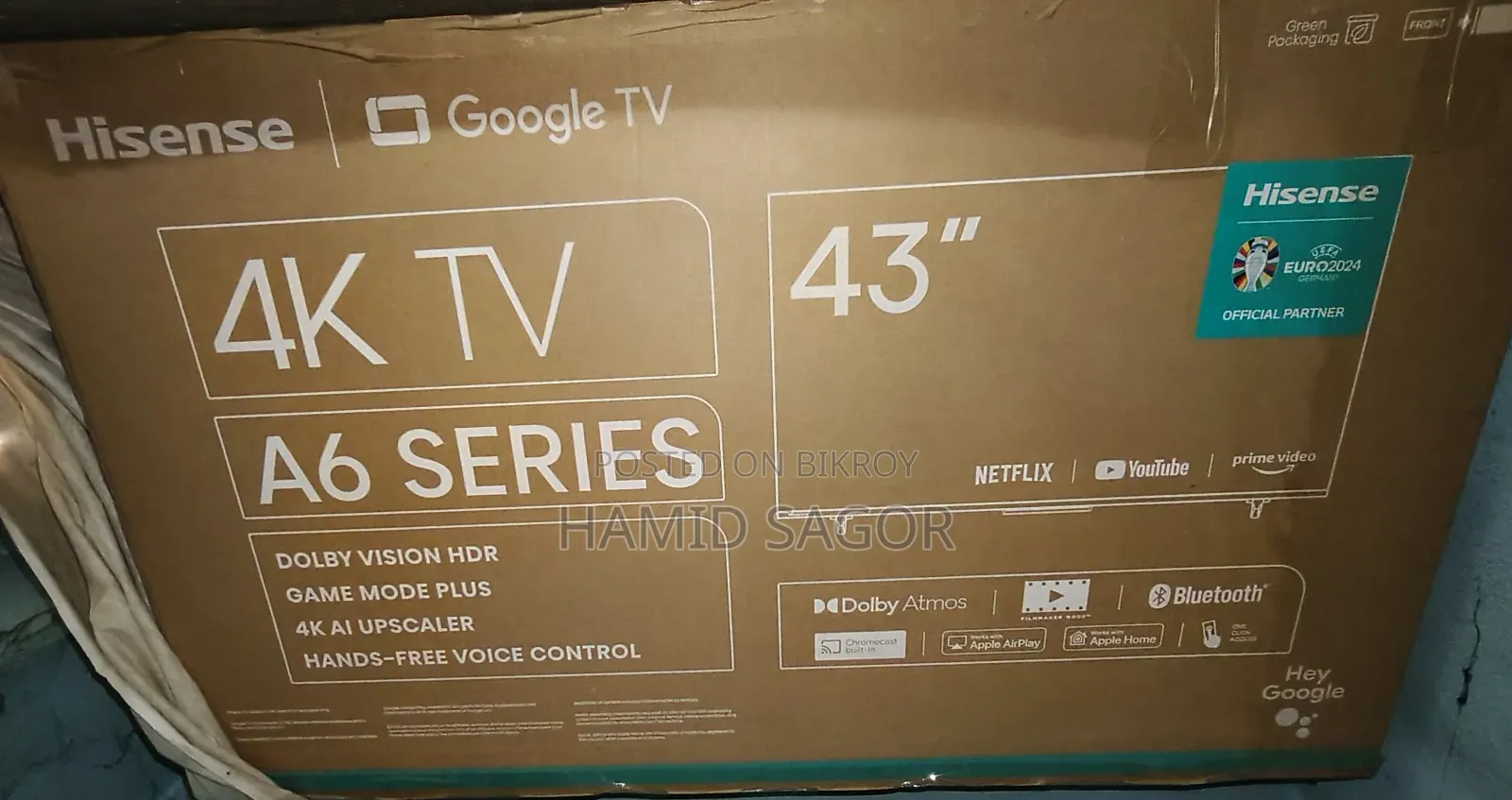 Hisense 43" A6F3