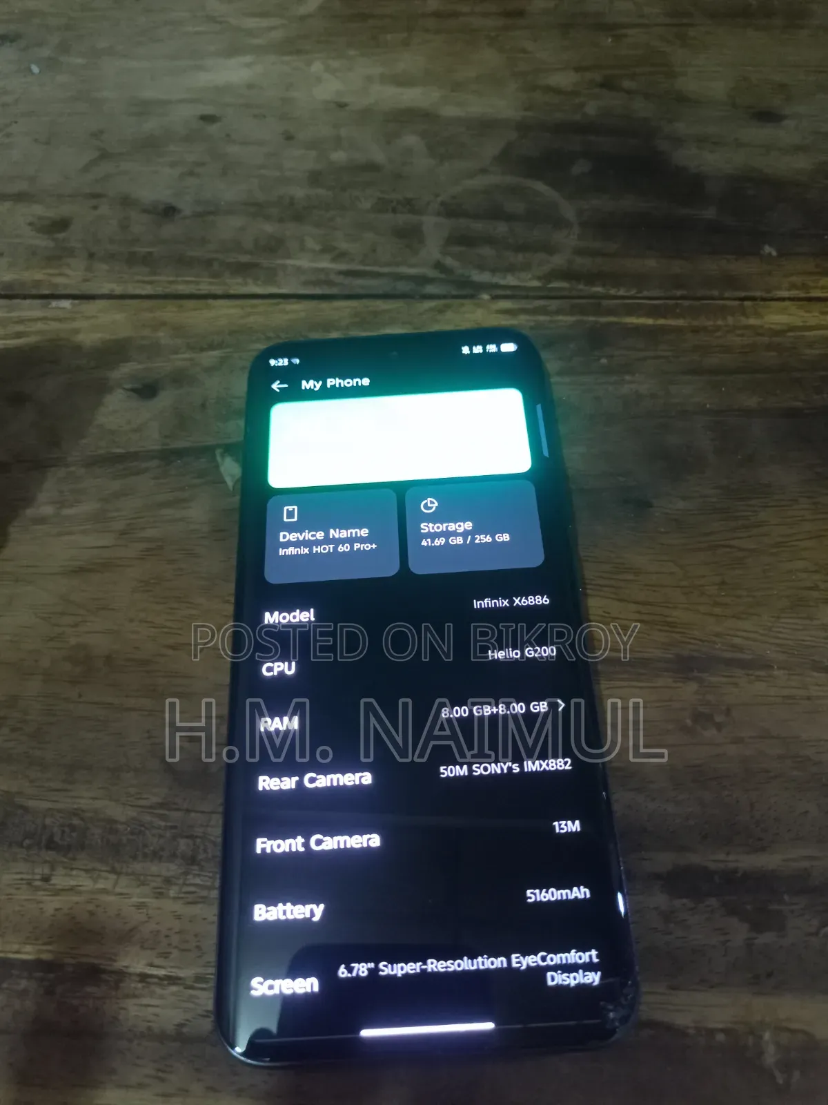 Infinix Hot 60 Pro+ 256 GB Black