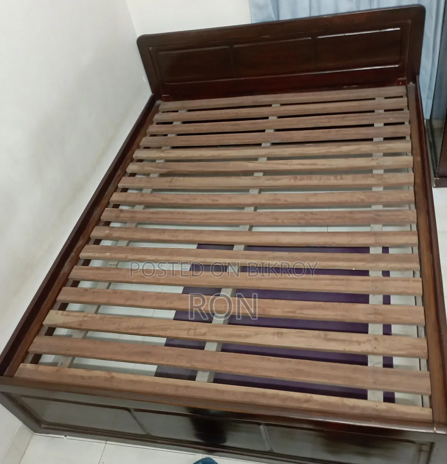 Segun Wooden Bed 5/7