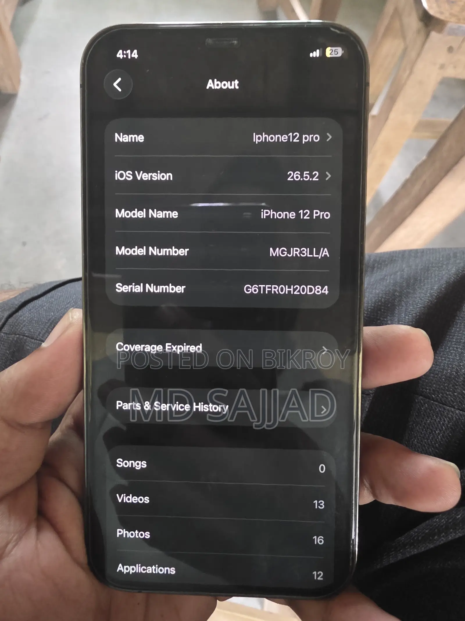 Apple iPhone 12 Pro 256 GB Silver