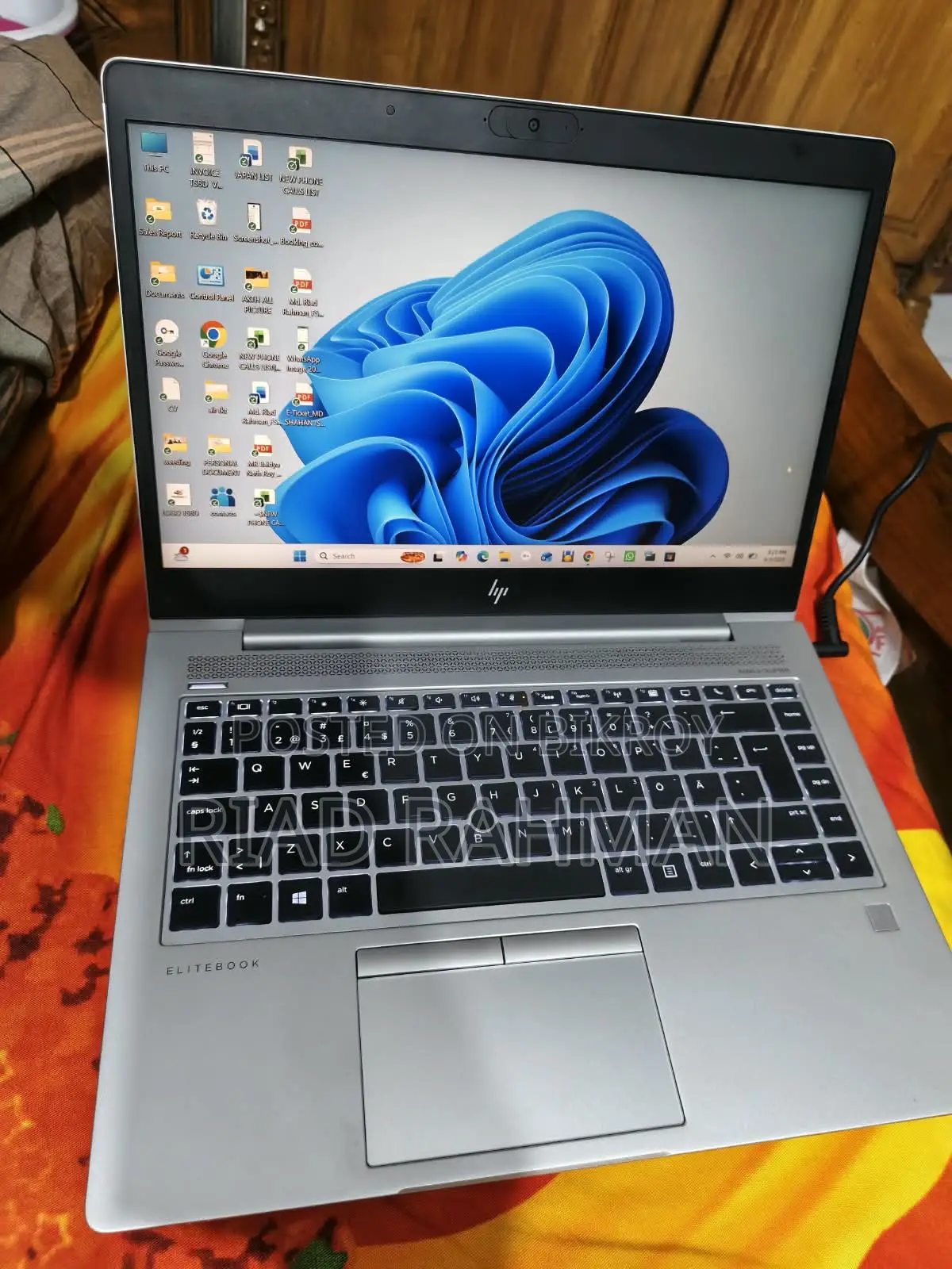 Laptop HP EliteBook 745 G6 16GB Intel Core i5 SSD 250GB
