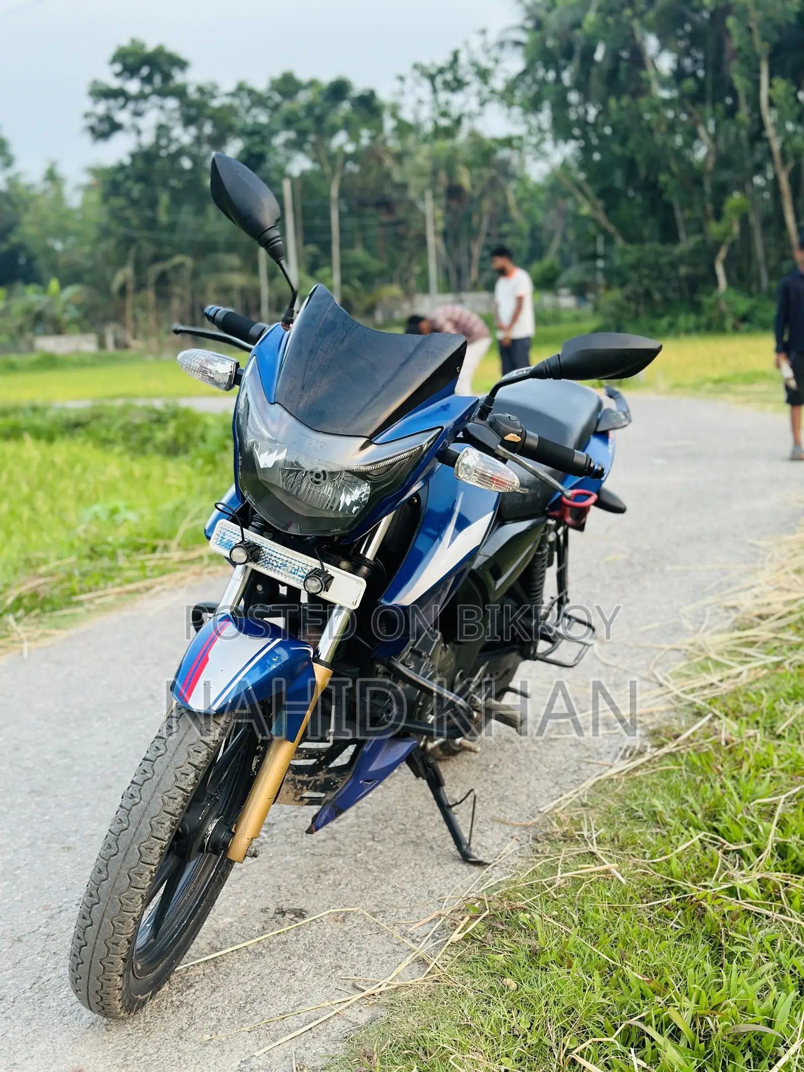 TVS Apache RTR 160 2V 2018 Blue