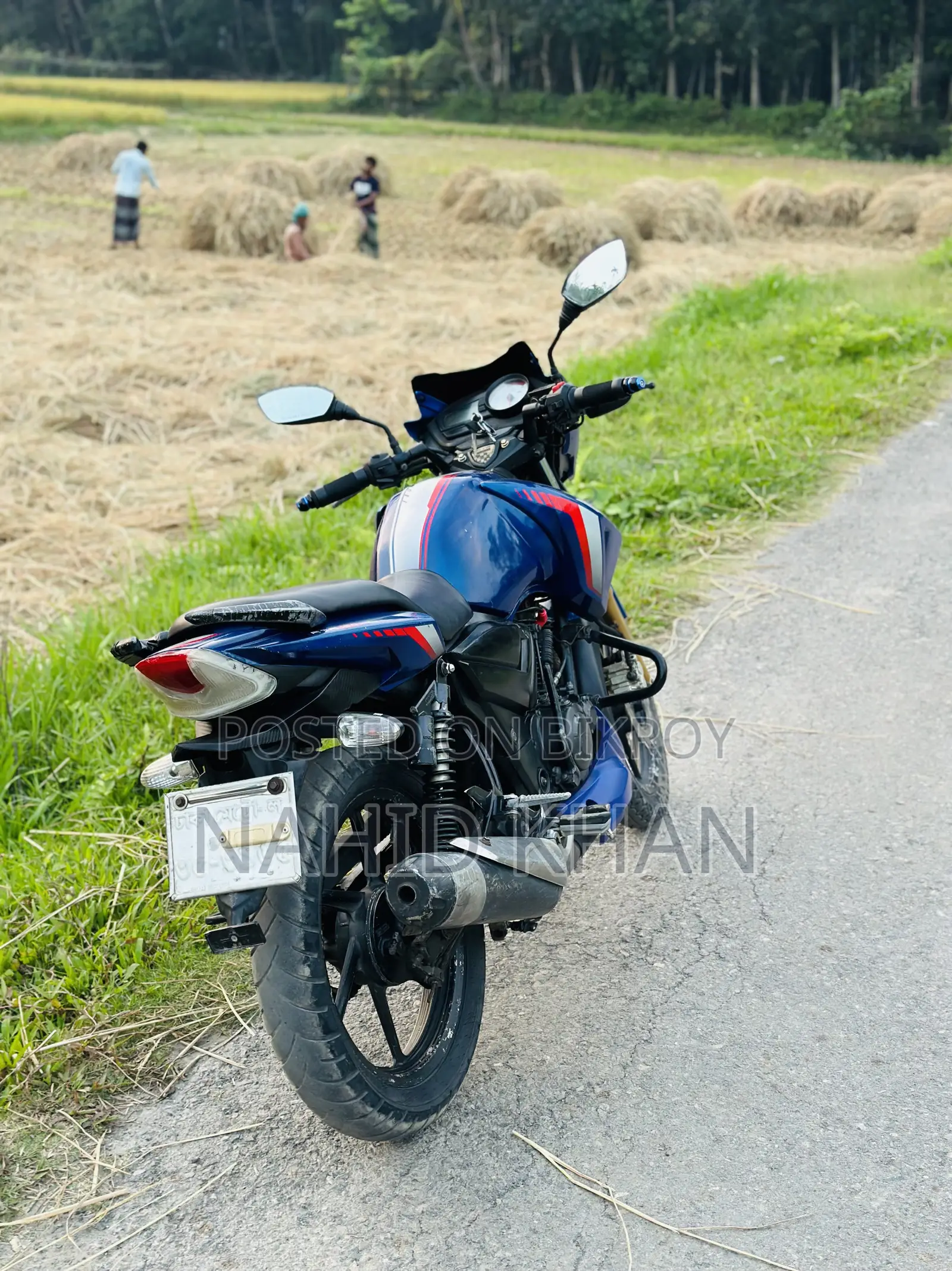 TVS Apache RTR 160 2V 2018 Blue