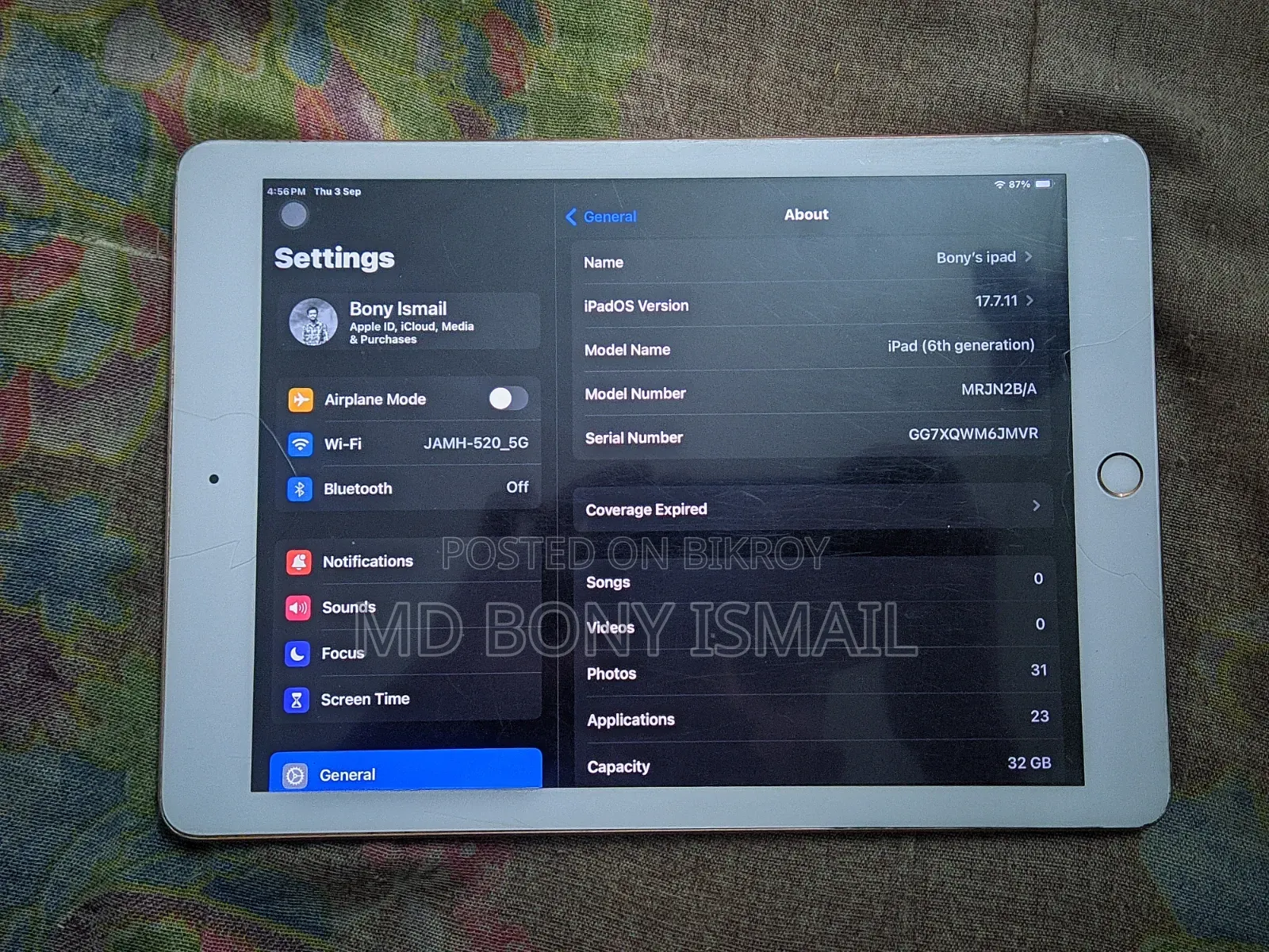Apple iPad 9.7 32 GB
