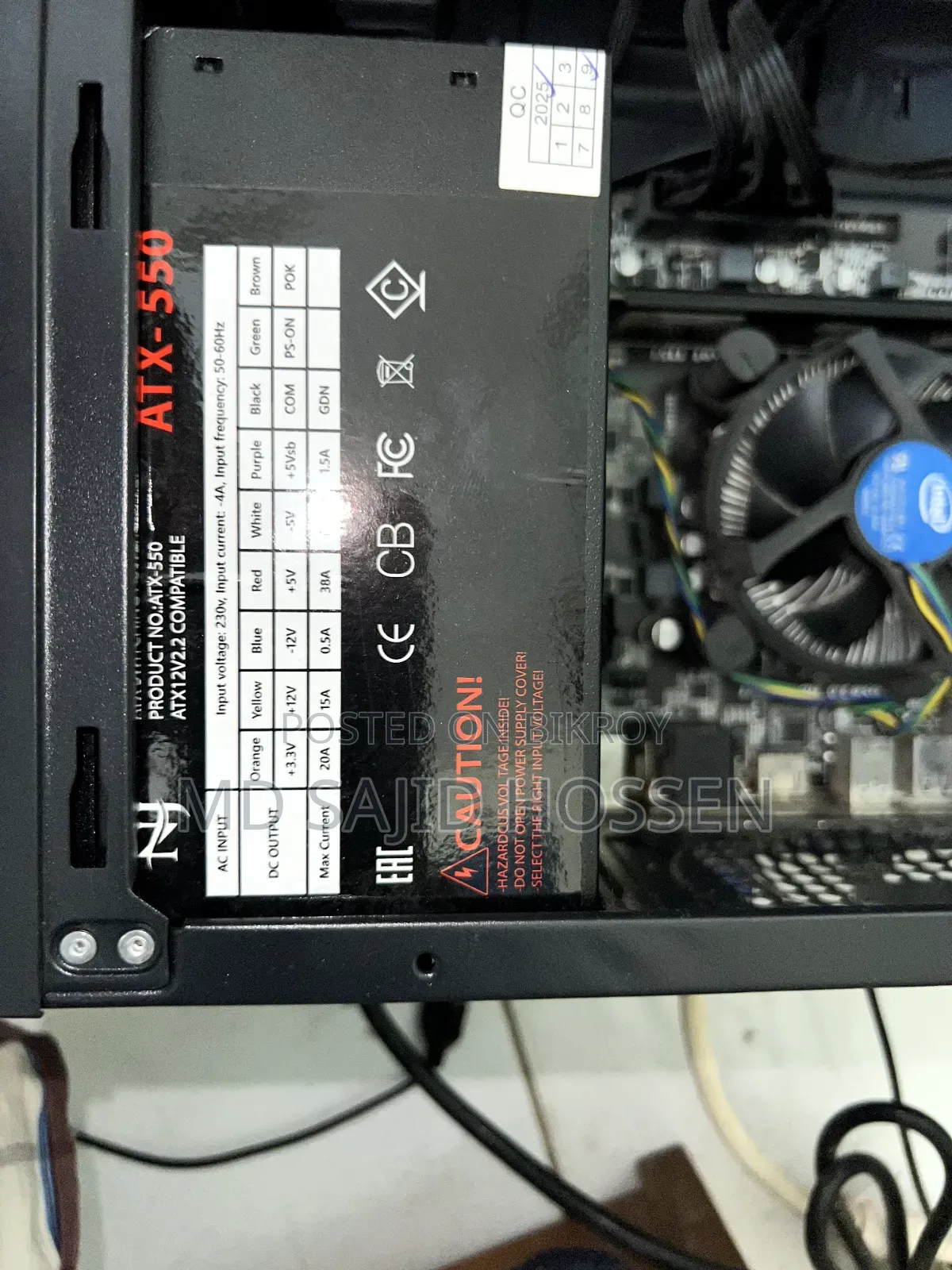 Desktop Computer Gigabyte 8GB Intel Core i5 SSD 256GB