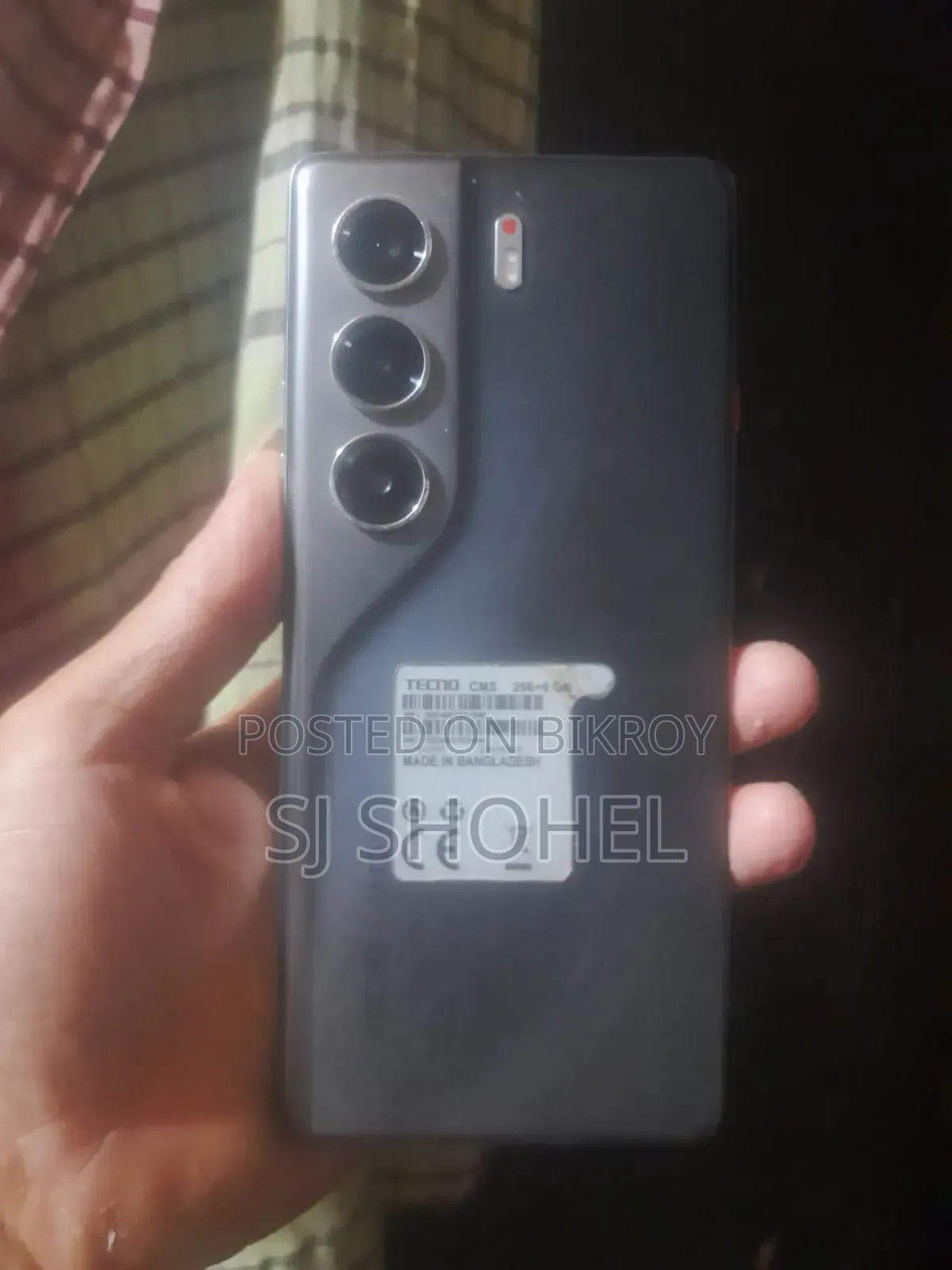 Tecno Camon 40 256 GB Black