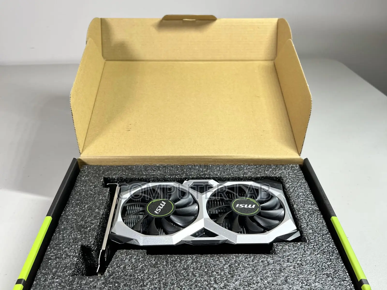 Msi GeForce GTX-1650 4GB DDR6 Gaming Oc Edition With Warranty