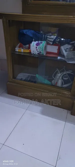 সেগুন কাঠের ড্রেসিং টেবিল