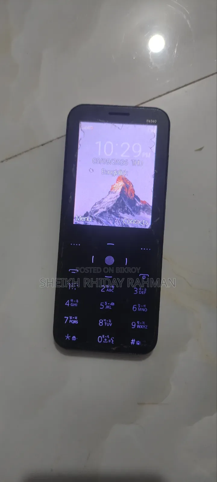 Itel it6360 Gold