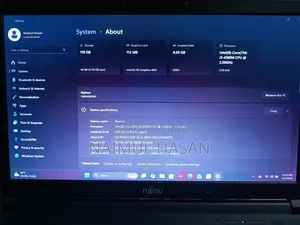 Laptop Fujitsu 8GB Intel Core i3 SSD 128GB
