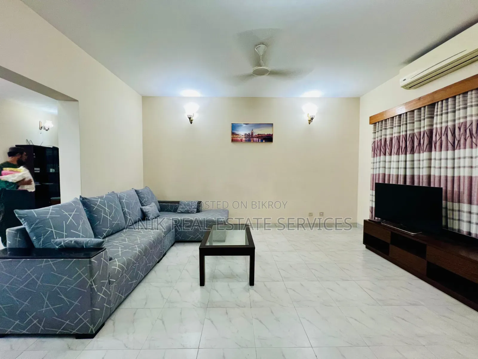 Furnished 3bdrm Apartment in Anik Real Estate, Gulshan for rent