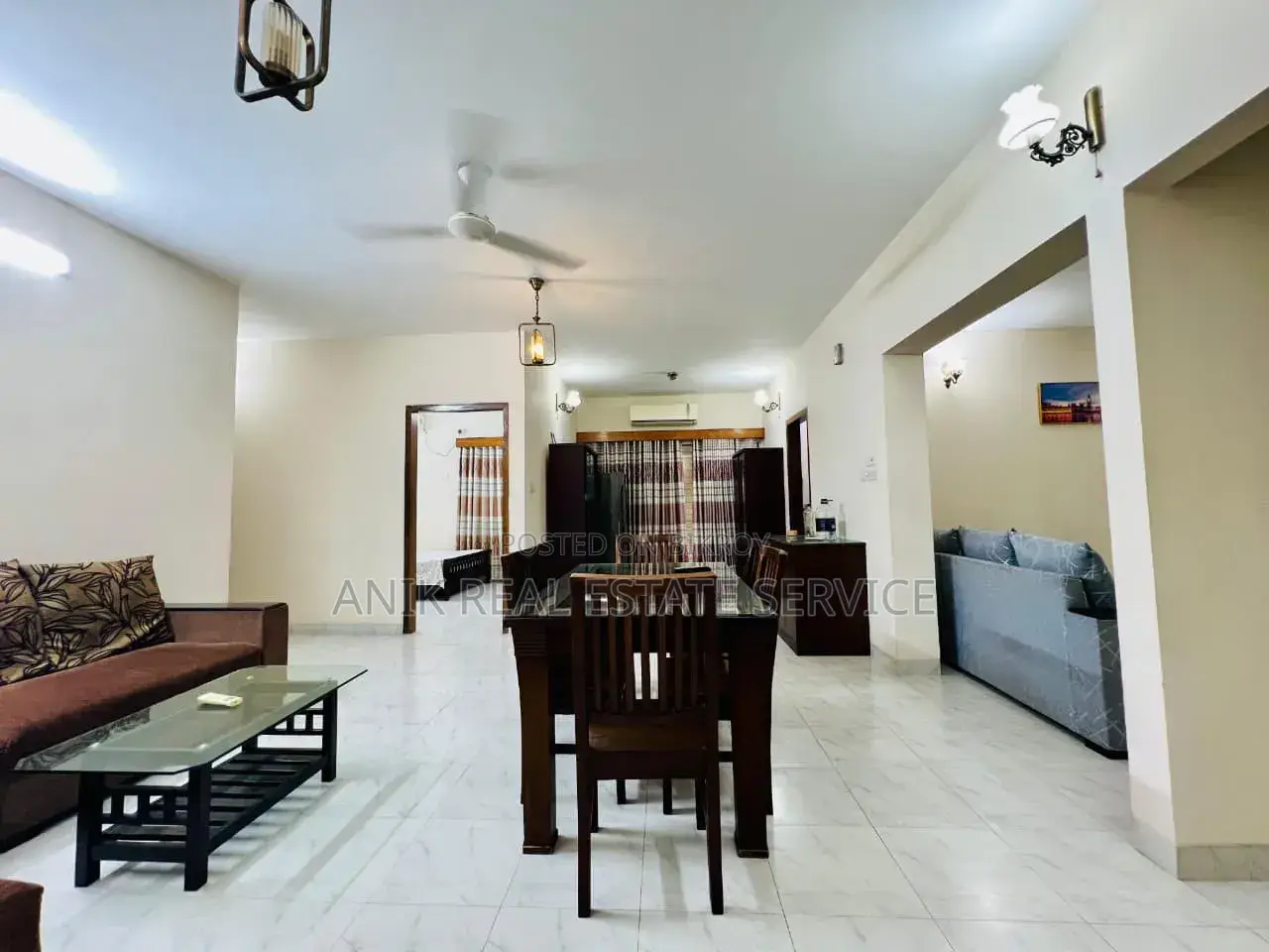 Furnished 3bdrm Apartment in Anik Real Estate, Gulshan for rent