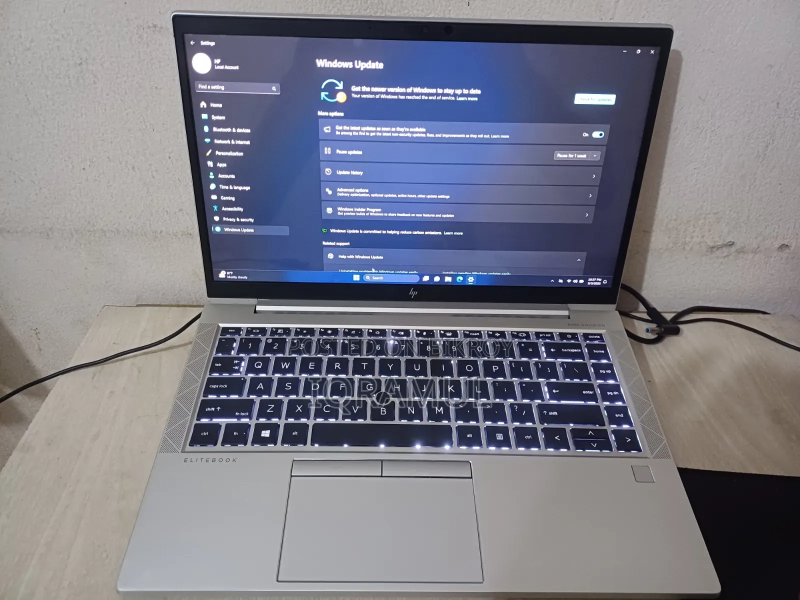 Laptop HP EliteBook 840 G8 16GB AMD Ryzen SSD 500GB