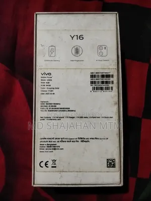 Vivo Y16 64 GB Rose Gold