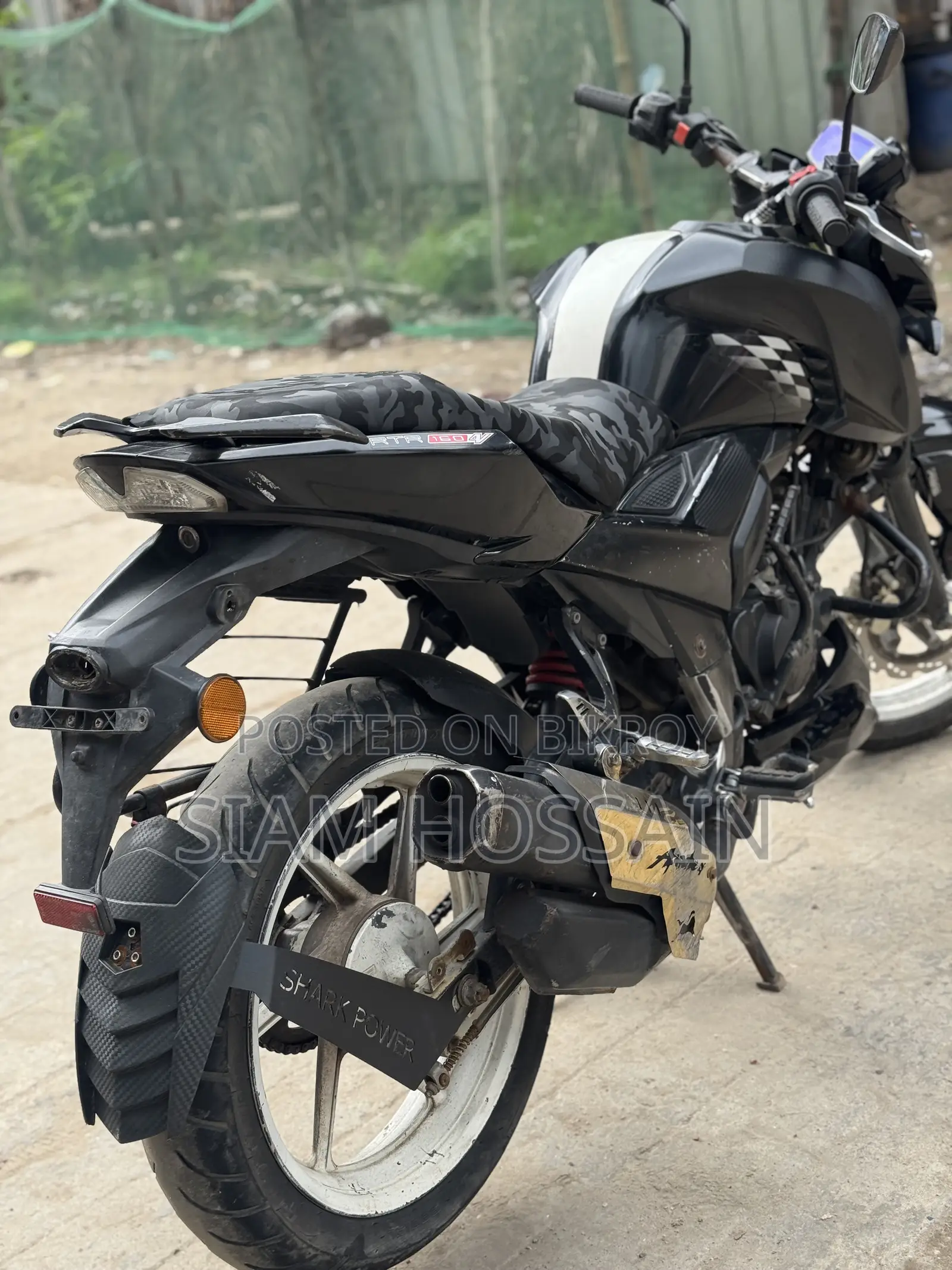 TVS Apache 160 4V 2020 Black