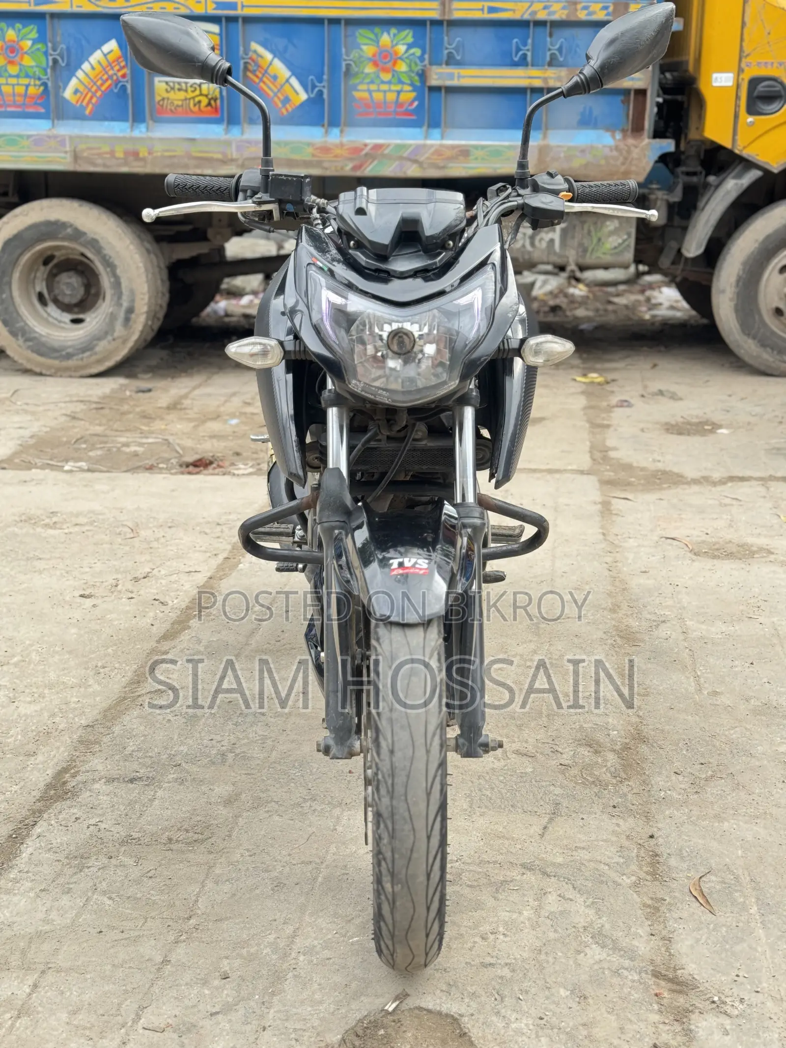 TVS Apache 160 4V 2020 Black