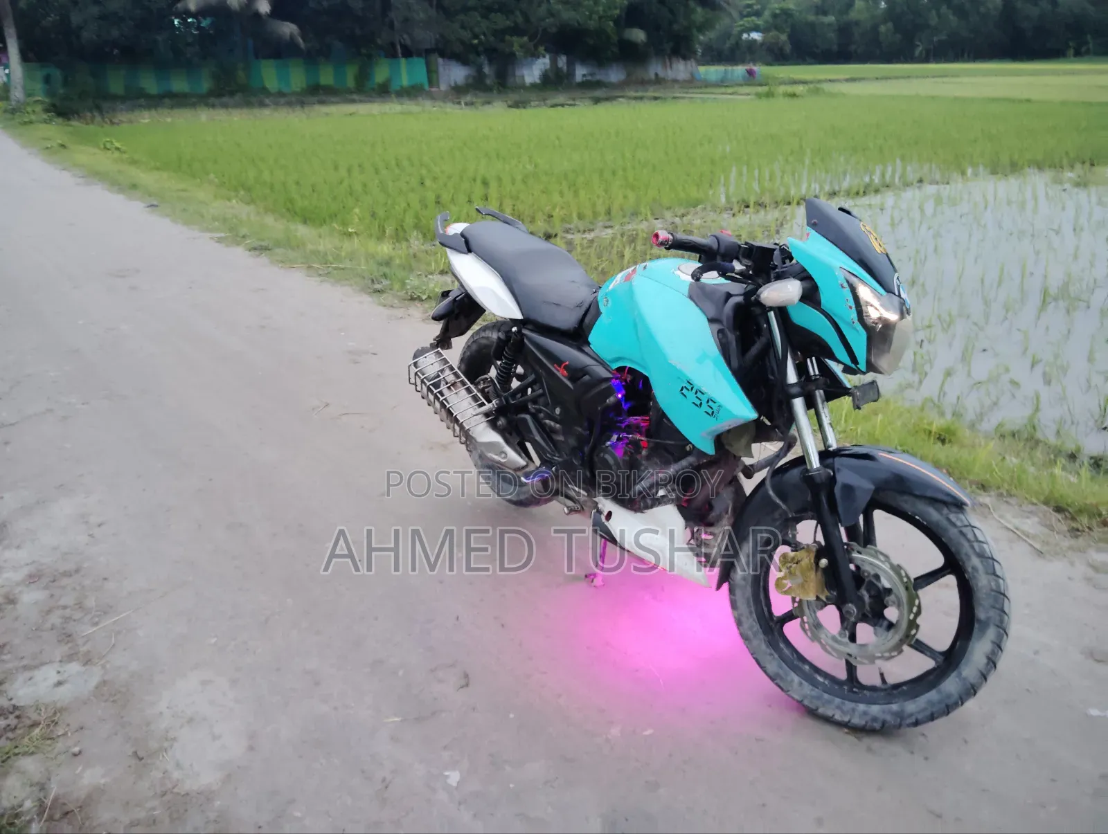 TVS Apache RTR 160 2V 2021 Blue