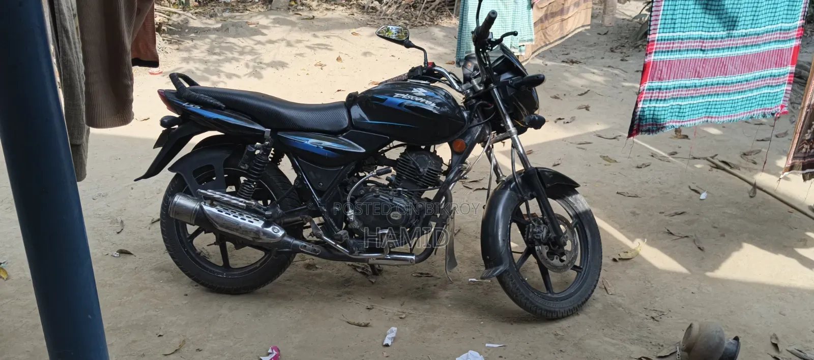 Bajaj Discover 135 2015 Brown
