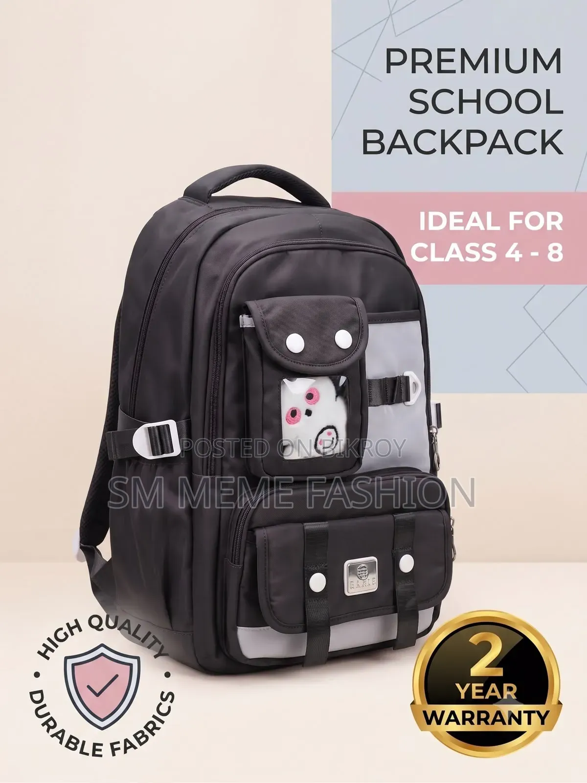 Premium Waterproof School Bag
