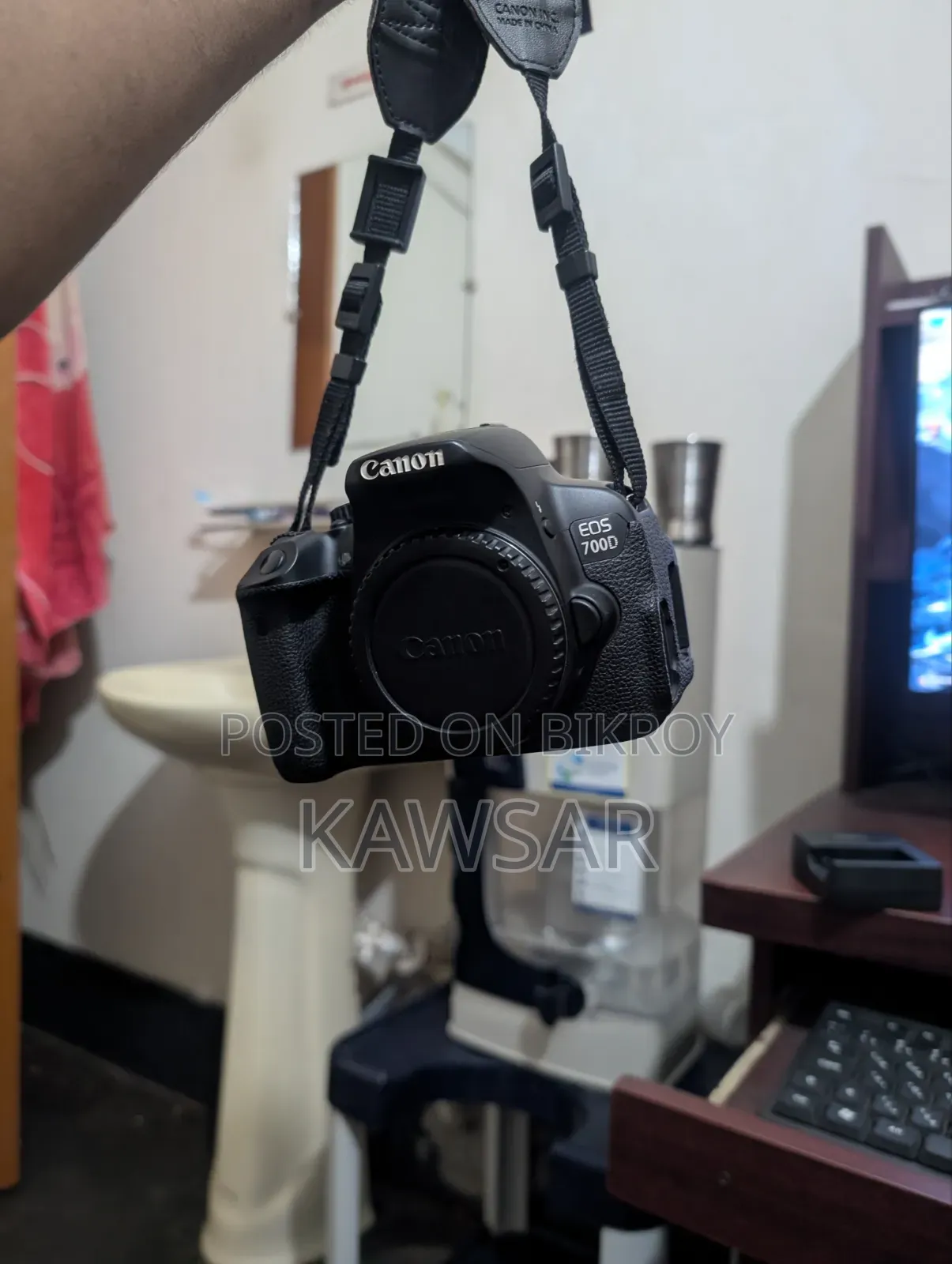Canon Eos 650d DSLR Camera 700d Sticker.