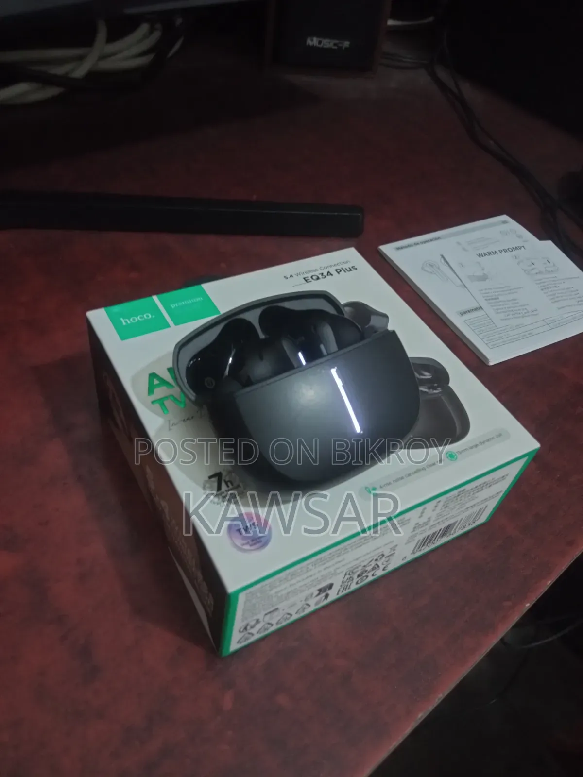 Hoco Eq34pluse TWS Bluetooth Headset
