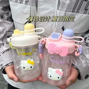 Water Bottle With Straw & Infuser
