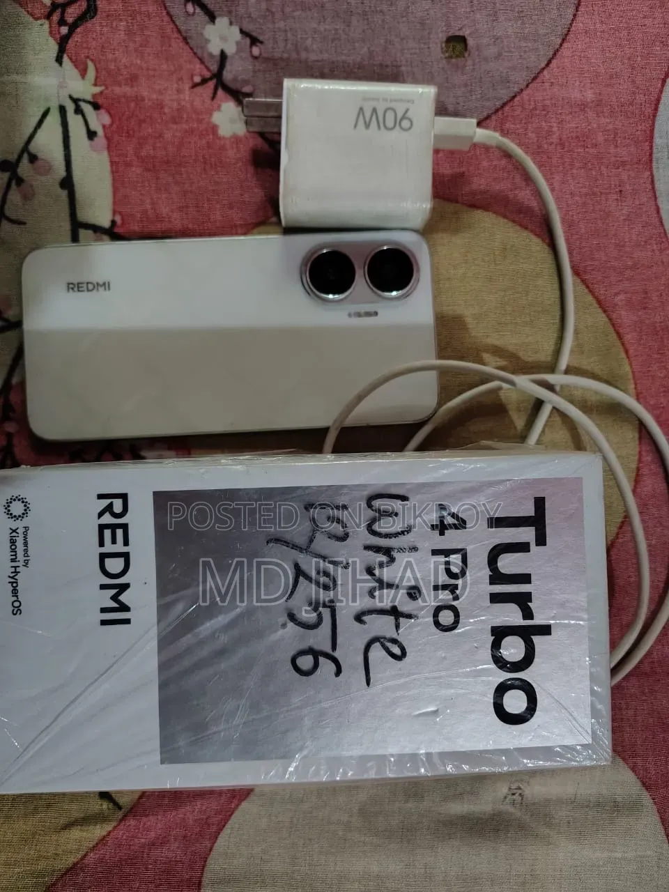 Xiaomi Redmi Turbo 4 Pro 256 GB White