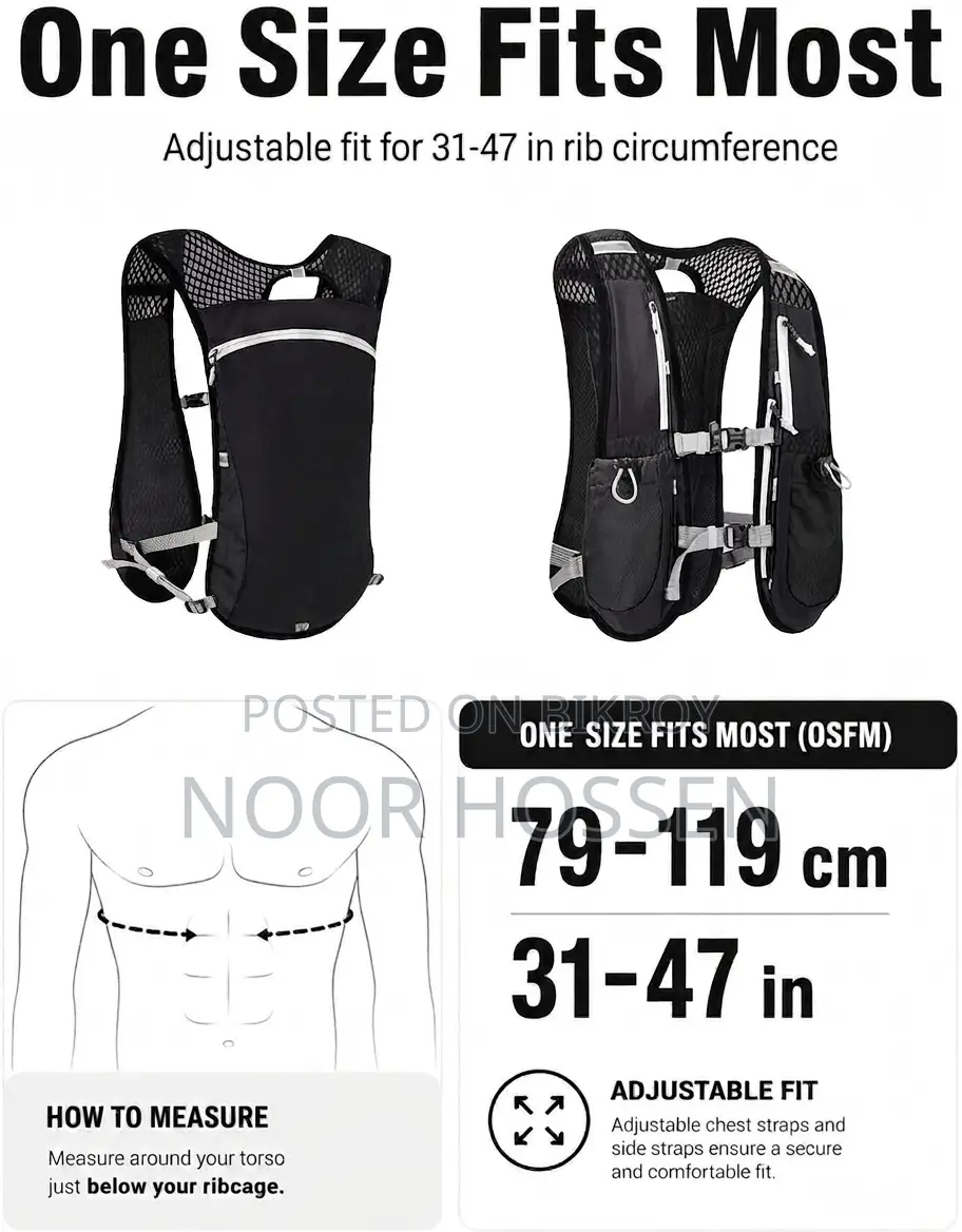 Running Hydration Vest