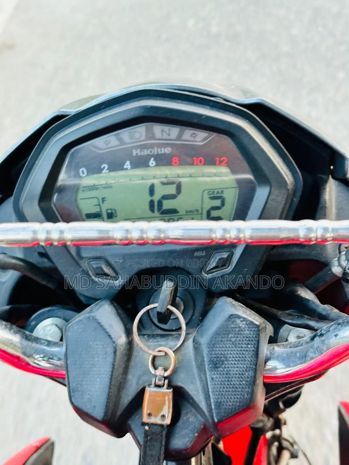 Haojue KA150 2016 Red