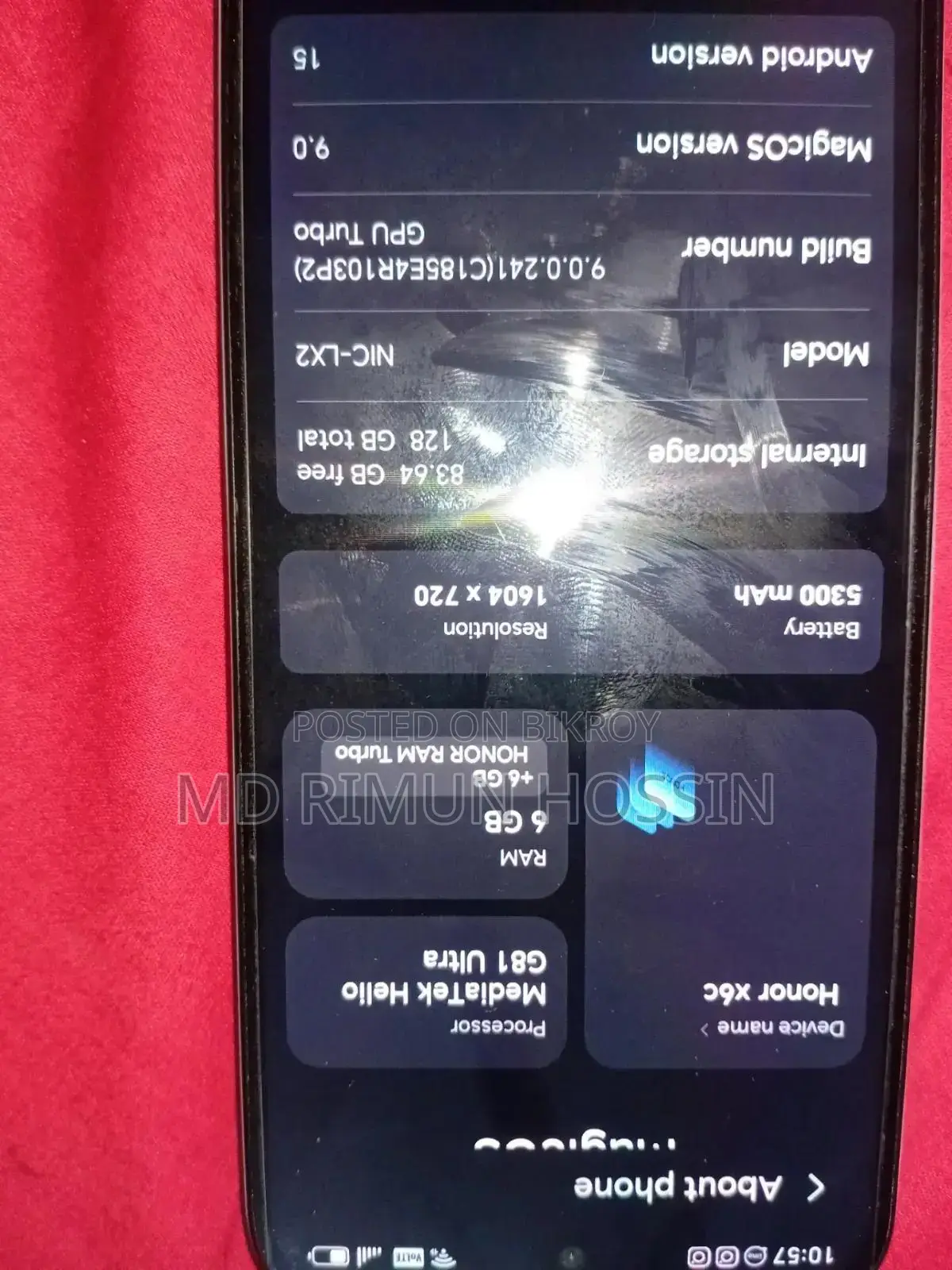 Honor X6C 128 GB Green