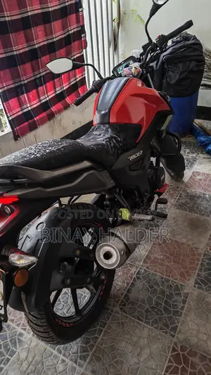 TVS Raider 125 2022 Red
