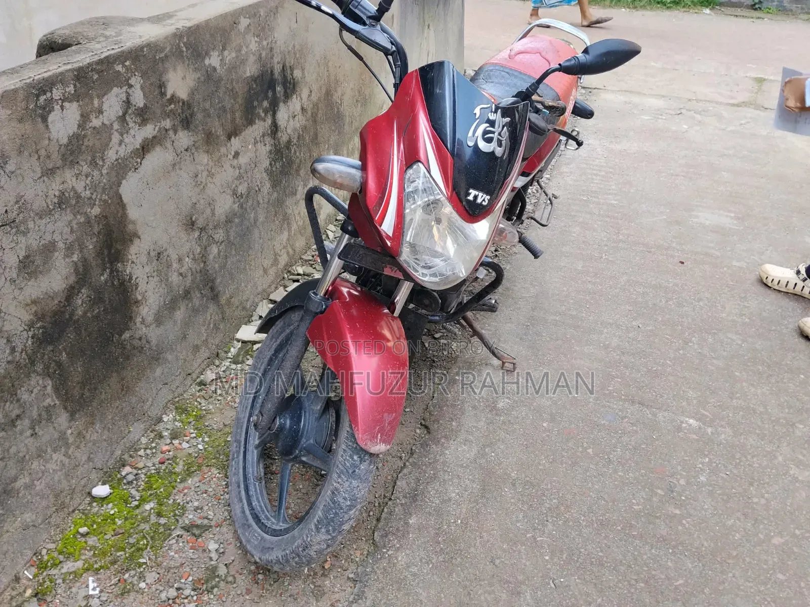 TVS Metro 2019 Red