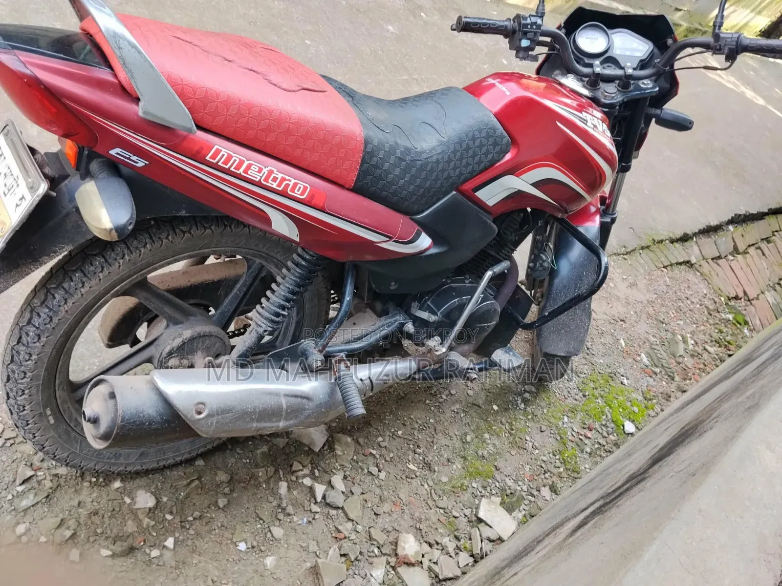 TVS Metro 2019 Red