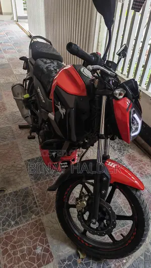 TVS Raider 125 2022 Red